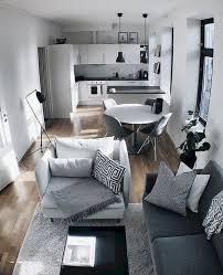 Small apartment living room kitchen. 10 Luxury Kitchen Decorating Ideas On A Budget For Smart Living Kitchens Kitche Diy Small Apartment Apartment Living Room Layout Living Room Decor Apartment