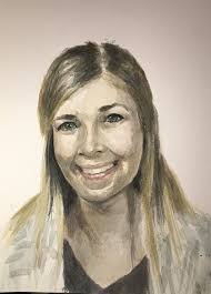 In the Galleries: Watercolor portraits, Snow Queen history