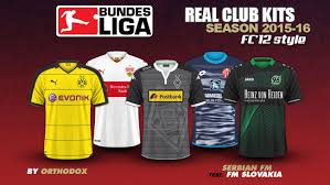 The season runs from august to may, and teams play each other both home and away to fulfil a total of 34. German Bundesliga Kits 2015 16 Fm Scout