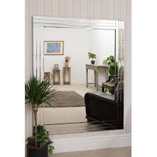 Maybe you would like to learn more about one of these? Overlapping Triple Bevelled Large Venetian Frameless Wall Mirror