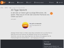718,063 likes · 9,216 talking about this. Logo 40 Tage Verzicht Zdftivi Edu Sharing