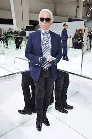 Front Row At Dior Homme Karl Lagerfeld Choupette Karl Lagerfeld Chanel Karl Lagerfeld