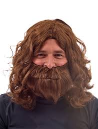 Perücke Portos mit Bart