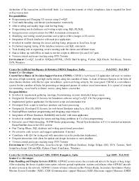 c c++python linux developer resume