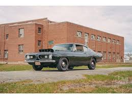 Image result for Black 1967 Barracuda