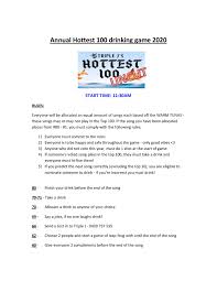 Bulls on parade (triple j like a version). Triple J Hottest 100 Drinking Game 2020 Album On Imgur
