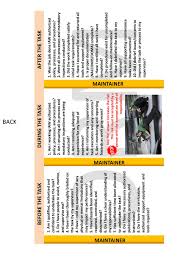 What certification do you require for a maintenance supervisor?. Aviation Maintenance Risk Management Maintainer Checklist Ppt Download