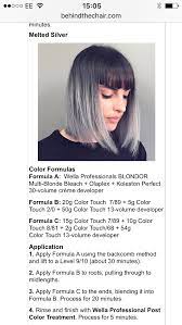 Only around 2% of us are truly natural blondes, while black or dark brown hair makes up over 75% of the world's population. Pin By Patty Chairez On Wella Formulas Hair Color Formulas Grey Hair Formula Wella Wella Hair Color