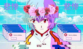 Neon Genesis Evangelion Ayanami Rei Vaporwave 720p Wallpaper Hdwallpaper Desktop In 2021 Neon Genesis Evangelion Android Wallpaper Anime Evangelion
