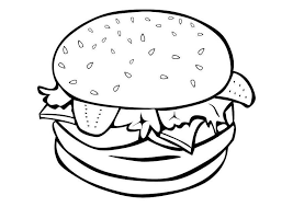 Food For Coloring 4 Food Coloring Pages Food Coloring Food Clipart