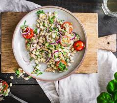 Weisser Bohnensalat Mit Thunfisch Oh My Italy Rezept Bohnensalat Thunfischsalat Salat