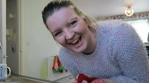 Woman's fake blood prank