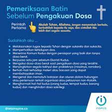 Kata kata bijak, motivasi & mutiara tentang cinta, romantis, kehidupan, semangat, inspirasi, buat pacar, singkat lucu, islam, bahasa inggris, jawa, belajar. Gereja Katolik Pemeriksaan Batin Sebelum Pengakuan Dosa Facebook