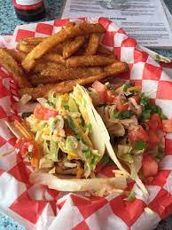 Fishing spots near cape may nj. Fish Tacos Picture Of Harbor View Restaurant Cape May Tripadvisor