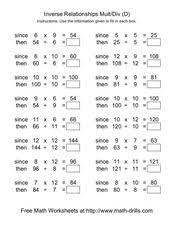 Make your own worksheets to practice order of operations. Inverse Operations Lesson Plans Worksheets Lesson Planet