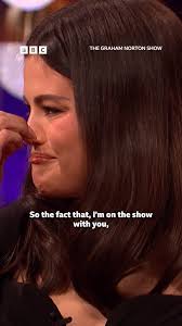 Miranda Hart makes Selena Gomez cry (for good reason) 🥹