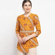 Beli blouse batik wanita online aman, terpercaya, bebas ongkir ekstra cashback ovo✓ | belanja online mudah, aman dan cepat di tokopedia®. Jual Batik Adikusuma 182263020 Batik Parang Seling Blouse Wanita Kuning Terbaru Juni 2021 Blibli