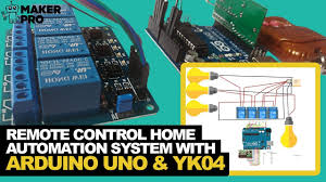 You can control things such as led light bulbs, fans, cell phone chargers, your refrigerator, and more. How To Build An Rf Remote Control Home Automation System With Yk04 And Arduino Uno Youtube