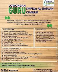 Cendekia cianjur loker smp islam cendekia cianjur kamar mandi smp islam cendekia cianjur . Lowongan Kerja Guru Cianjur Lokerkarta Com