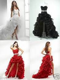 Pin By Gio On Wedding Dresses Wedding Dresses High Low Prom Dresses For Teens Red Wedding Gowns