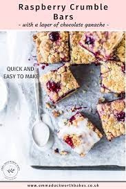 Chocolate Raspberry Crumble Bars Emma Duckworth Bakes Recipe Raspberry Crumble Raspberry Crumble Bars Crumble Bars