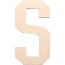 13 Varsity Wood Letter Walmart Com In 2020 Wood Letters Lettering Arts Crafts Sewing