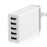 Amazon.com: Desktop 5 Port USB Wall Charger 40W 8A, USB Hub ...