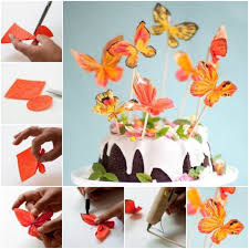 Diy Easy Folded Paper Butterflies