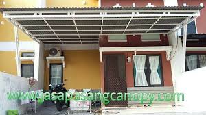Oleh sebab itu, baja ringan digunakan juga pada material selain kerangka atap rumah. Kanopi Minimalis Contoh Kanopi Baja Ringan Atap Spandek