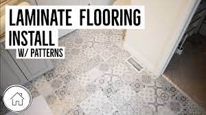Maybe you would like to learn more about one of these? How To Install Laminate Flooring With A Pattern Like Tile Youtube