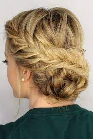 Prom Hairstyles The Most Beautiful Looks For Your Big Day Prom Hairstyles Prom Hairstyles T In 2020 Braided Hairstyles Updo Fishtail Braid Updo Braided Hairstyles