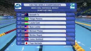 200m finale jb nk junioren 2018. Wm Shanghai 2011 200m Lagen Manner Finale Siegerehrung Youtube