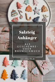 Der osterkorb eignet sich gut für kinder und ist eine schöne osterdekoration. Diy Salzteig Anhanger Salzteig Weihnachten Weihnachtsgeschenke Selber Machen Deko Basteln Weihnachten