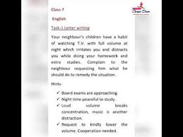 Teachers, parents, and students can print and make copies. Grade 7 English Letter Writing Youtube