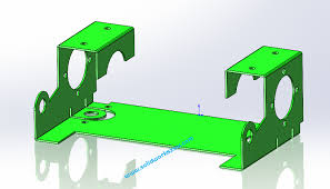 SolidWorks钣金练习题,钣金展开折叠命令综合训练– sw自学网