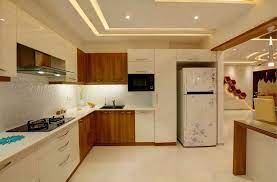 Beautifully Designed Modular Kitchen Modularkitchen Modularkitchendecor White Brown Kitchenca Kitchen Design Open Modular Kitchen Design Kitchen Modular
