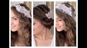 You can create bridal earrings using flowers, beads, wire and pe. Diy 3 Boho Bridal Hair Accessories Youtube