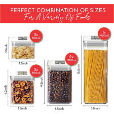 Premium Airtight Food Storage Containers - Set of 7Airtight premium containers for adultporn storageorganization