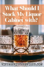 While you could just have a selection of plastic. What Should I Stock In My Liquor Cabinet Liquor Bar Liquor Cabinet Alcohol
