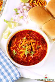 · mix kashmiri red chilli powder with enough water to . Misal Pav Recipe Swasthi S Recipes