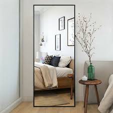 Full Length Mirror Bedroom Floor Mirror Standing Hanging Large Wall Mirror Living Room Mirrors Full Length Floor Mirror Bedroom Flooring