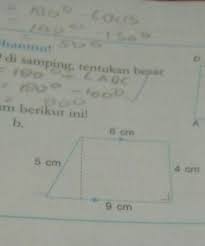 Dan seperti yang sudah pernah kami bahas, bidang datar itu terbagi dari berbagai macam bentuk. Tentukan Keliling Trapesium Siku Siku Brainly Co Id