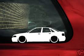 Aufkleber Auto 2 Stuck Umrisse Audi S4 B5 A4 Saloon Tdi 1 8t Decal Silhouette