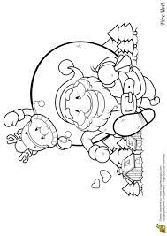 coloriage pere noel vite arrive livres de imprimables gratuits pour la maternelle