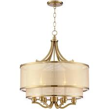 The diamond cut clear glass globe adds a sparkling touch when illuminated. Possini Euro Design Antique Brass Pendant Chandelier 23 Wide Modern Double White Organza 6 Light Fixture For Dining Room House Target