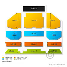 Spreckels Theatre Seating Chart Spreckels Theatre San Diego