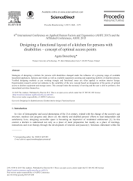 Unlike other kitchen planners, there's no cad experience necessary. Pdf Designing A Functional Layout Of A Kitchen For Persons With Disabilities Concept Of Optimal Access Points