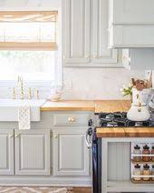 In this mediterranean kitchen, the wood kitchen island is paired with a thick wood countertop. 12 Best Wood Worktop Kitchen Ideas Kitchen Remodel Kitchen Design Home Kitchens