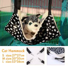 Lucybalu's new cat hammock has been approved by karl lagerfeld's beloved cat choupette. Cat Hammock Double Hanging Hammock Pet Beds Hanging Guinea Pig Bed Hamster Mouse Squirrel Cat Products For Pets