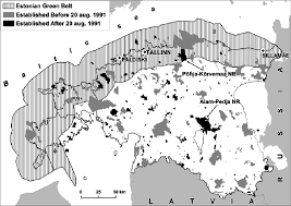 The land board administers the land managed by the ministry of the environment, manages the land in the possession of the map of estonia. Protected Areas Of Estonia And The Estonian Green Belt Zone By 2007 Download Scientific Diagram